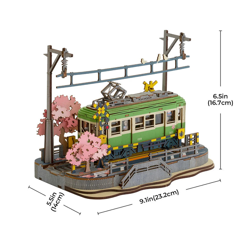 Robotime Rolife Sakura Journey 3D Wooden Puzzle TGS02