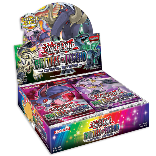 Yu-Gi-Oh! Battles of Legend: Crystal Revenge Display Booster Pack