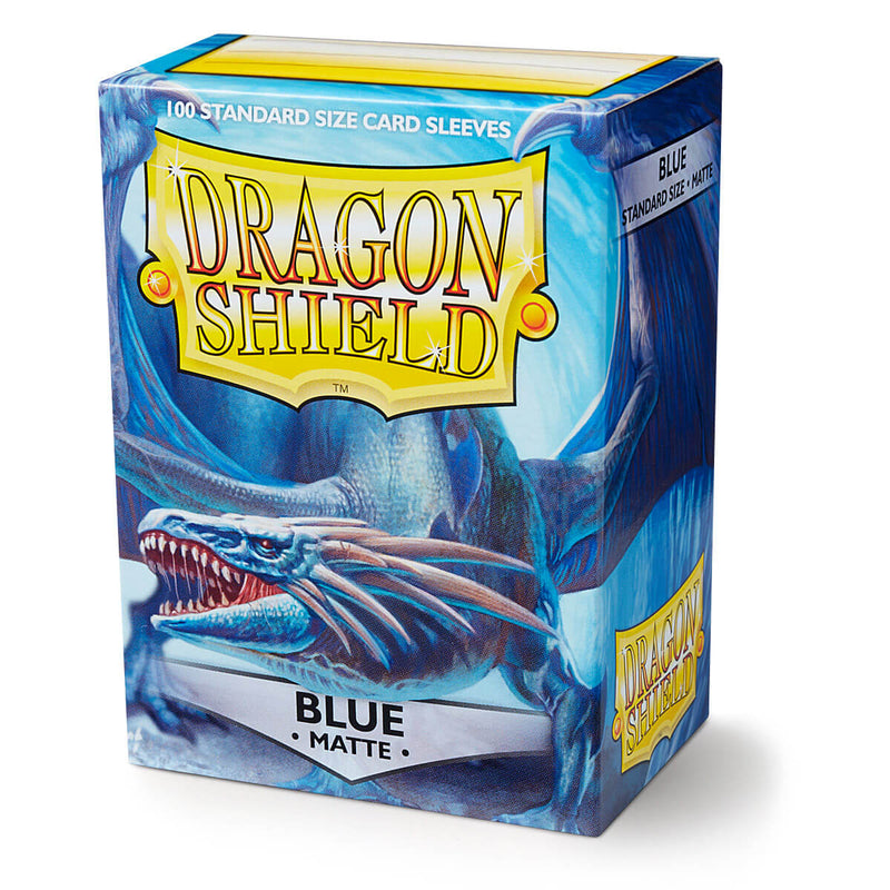 Dragon Shield: Blue - Matte Sleeves - Standard Size (100)