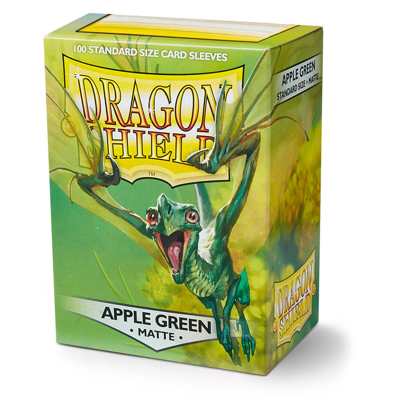 Dragon Shield: Apple Green - Matte Sleeves - Standard Size (100)