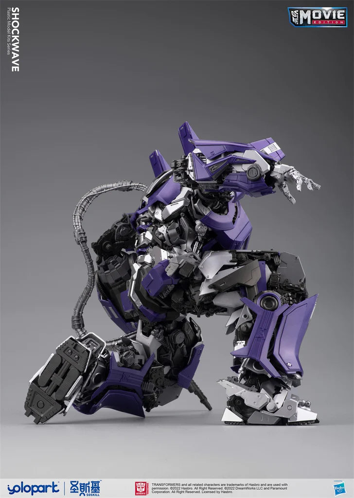 YOLOPARK - Transformers - Bumblebee Earth Mode Shockwave Model Kit