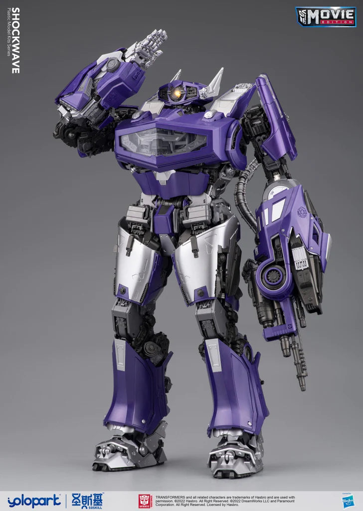 YOLOPARK - Transformers - Bumblebee Earth Mode Shockwave Model Kit