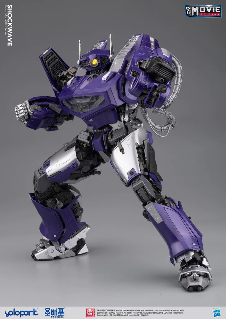 YOLOPARK - Transformers - Bumblebee Earth Mode Shockwave Model Kit