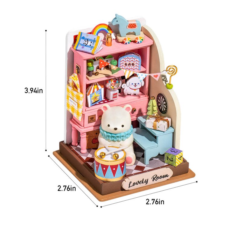 Robotime Rolife Childhood Toy House DIY Miniature House DS027