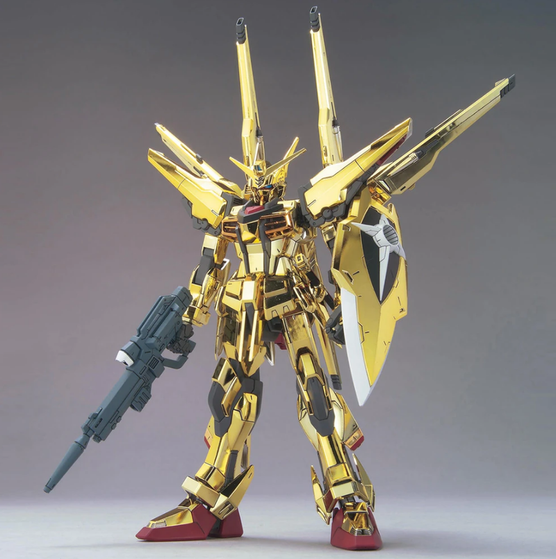 GUNDAM - MG 1/100 AKATSUKI GUNDAM OOWASHI/SHIRANUI FULL SET