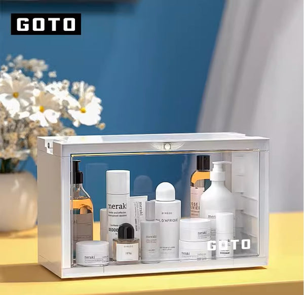 GOTO White Color Dust-proof Plastic Storage Box S3