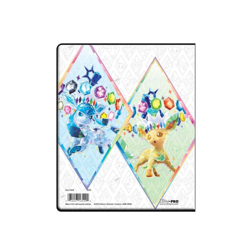 ULTRA PRO Pokemon - Portfolio 4PKT Scarlet & Violet 8.5 Prismatic Evolutions [4-Pocket]