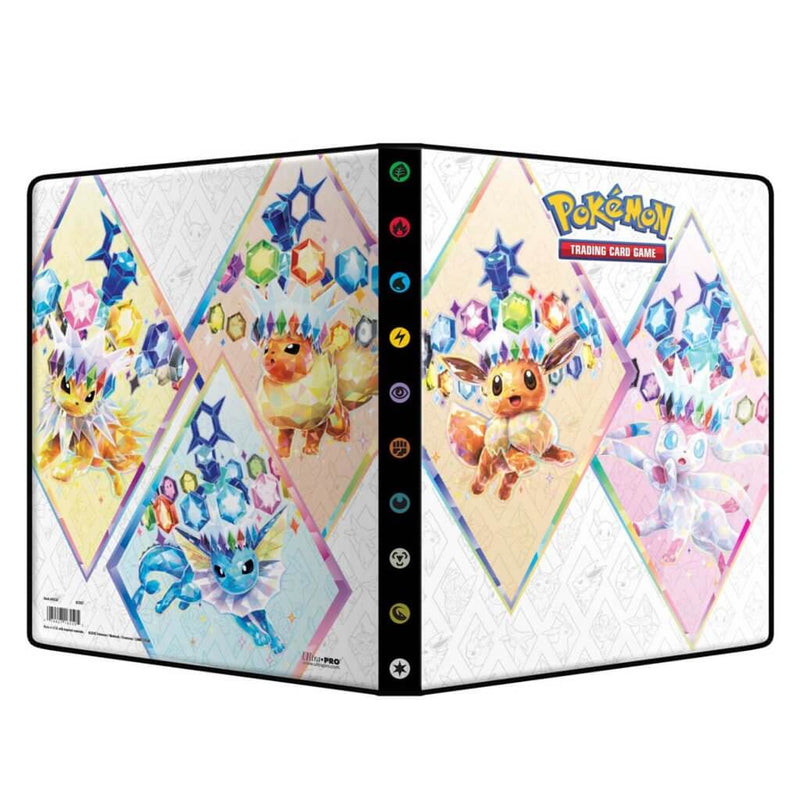 ULTRA PRO Pokemon - Portfolio 9PKT Scarlet & Violet 8.5 Prismatic Evolutions [9-Pocket]