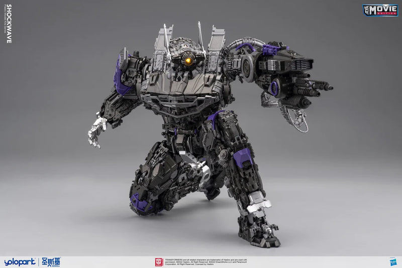 YOLOPARK - Transformers - Bumblebee Earth Mode Shockwave Model Kit