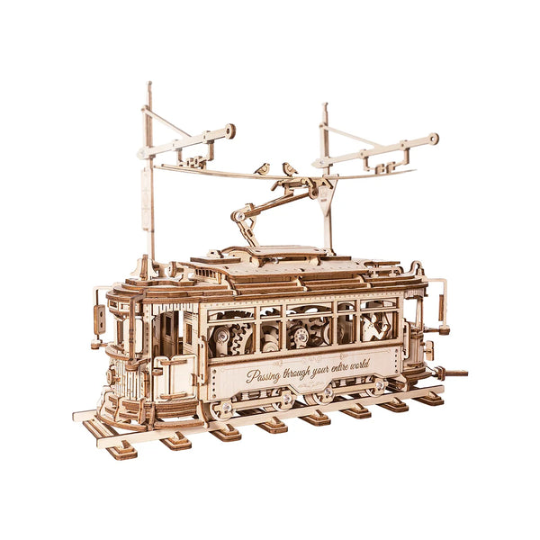 Robotime ROKR Classic City Tram 3D Wooden Puzzle LK801 (Pre-Order)