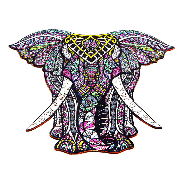 Woodbests - Noble Elephant Wooden Jigsaw Puzzle(250-300pcs)(Pre-Order)