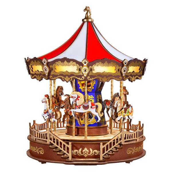 Robotime Rolife Classic Carousel 3D Wooden Puzzle AMC01 (Pre-Order)