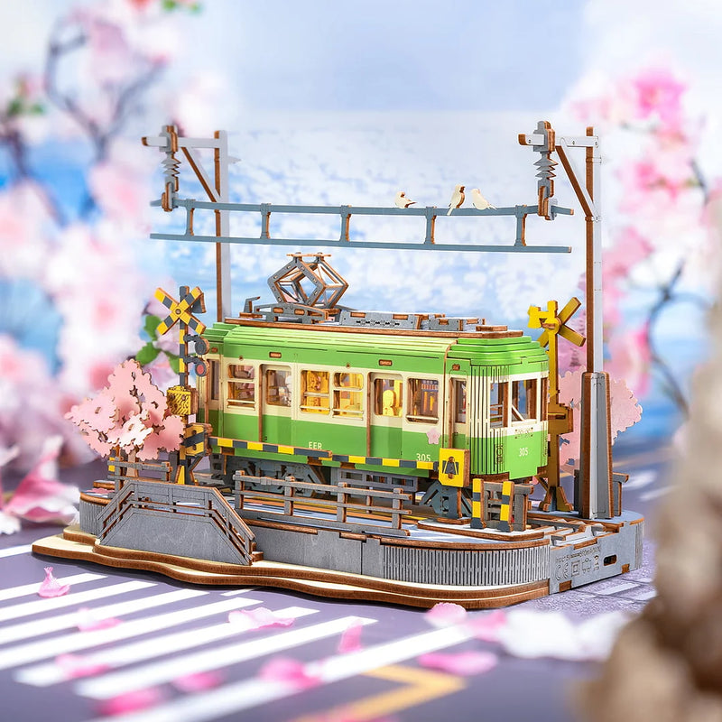 Robotime Rolife Sakura Journey 3D Wooden Puzzle TGS02