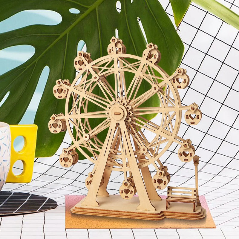 Robotime Rolife Ferris Wheel TG401 3D Wooden Puzzle