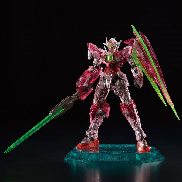 (THE GUNDAM BASE LIMITED) GUNDAM - RG 1/144 00 QAN[T][TRANS-AM CLEAR]