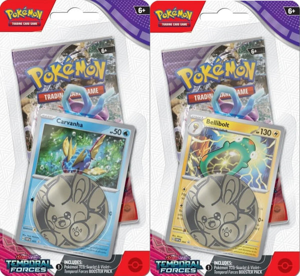 Pokemon TCG: Scarlet & Violet 5 Temporal Forces Checklane Blister