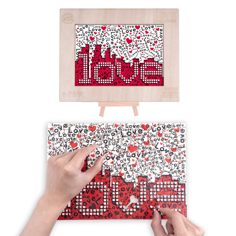 Woodbests - Love Challenge Wooden Jigsaw Puzzle (250-300pcs)(Pre-Order)