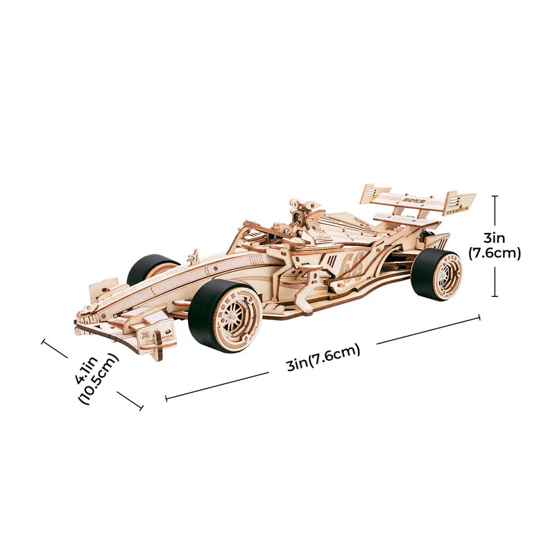 Robotime ROKR Racing Car 3D Wooden Puzzle LK505