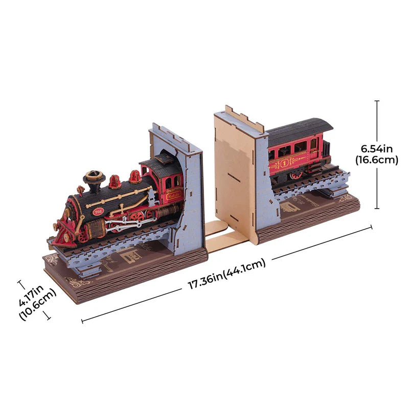 Robotime Rolife Century Train DIY Book Nook TGE01