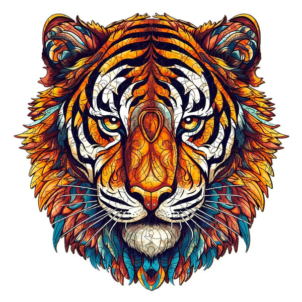 Woodbests - Brave Tiger Wooden Jigsaw Puzzle (160-200pcs)(Pre-Order)