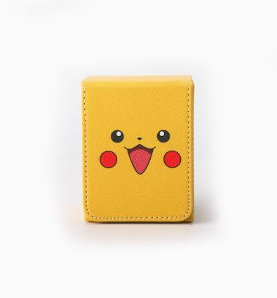 PLAYX - Trading Card Game Deck Box - Pikachu Face (100+ Cards)