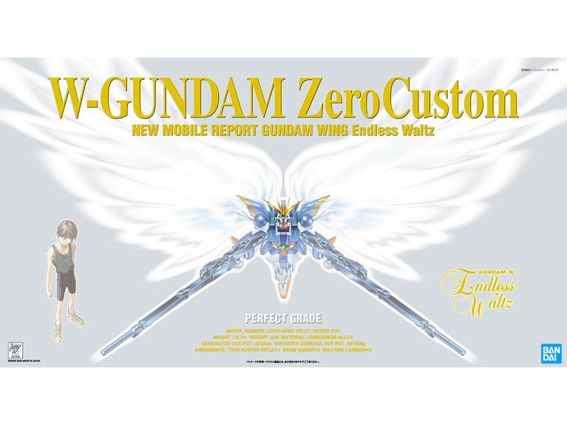 GUNDAM - PG 1/60 WING GUNDAM ZERO CUSTOM