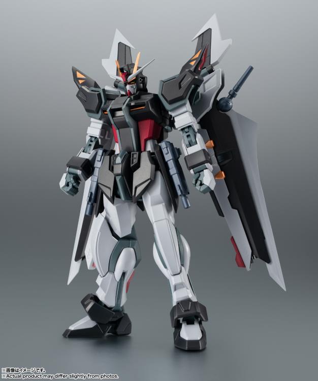 Tamashii Nations - The Robot Spirits (Side MS) Gat-X105E+AQM/E-X09S Strike Noir Gundam Ver. A.N.I.M.E.