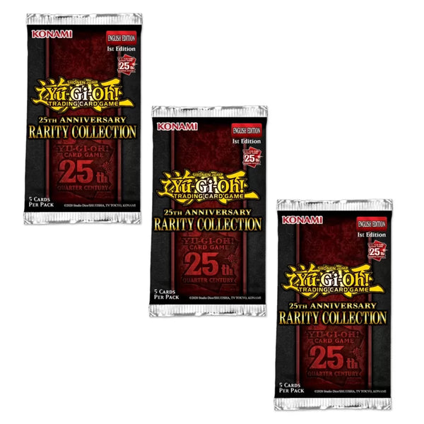 Yu-Gi-Oh! 25th Anniversary Rarity Collection 3-Pack Box