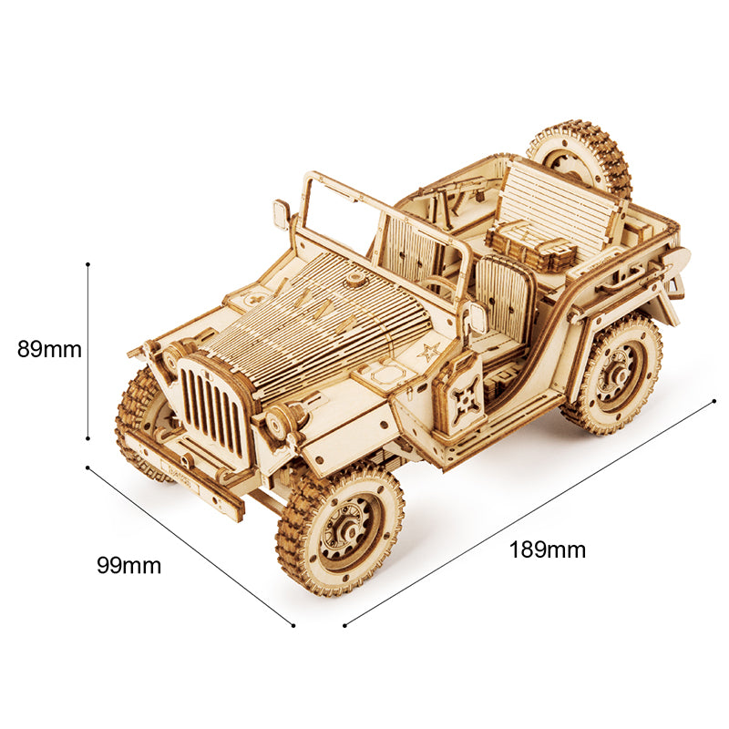 Robotime ROKR Army Field Car MC701