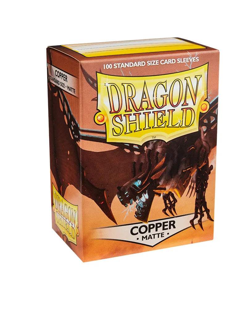 Dragon Shield: Copper - Matte Sleeves - Standard Size