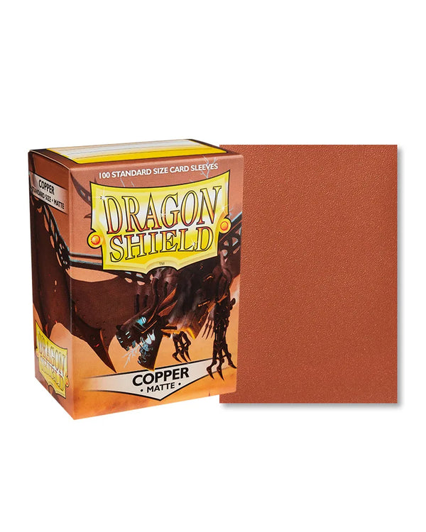 Dragon Shield: Copper - Matte Sleeves - Standard Size