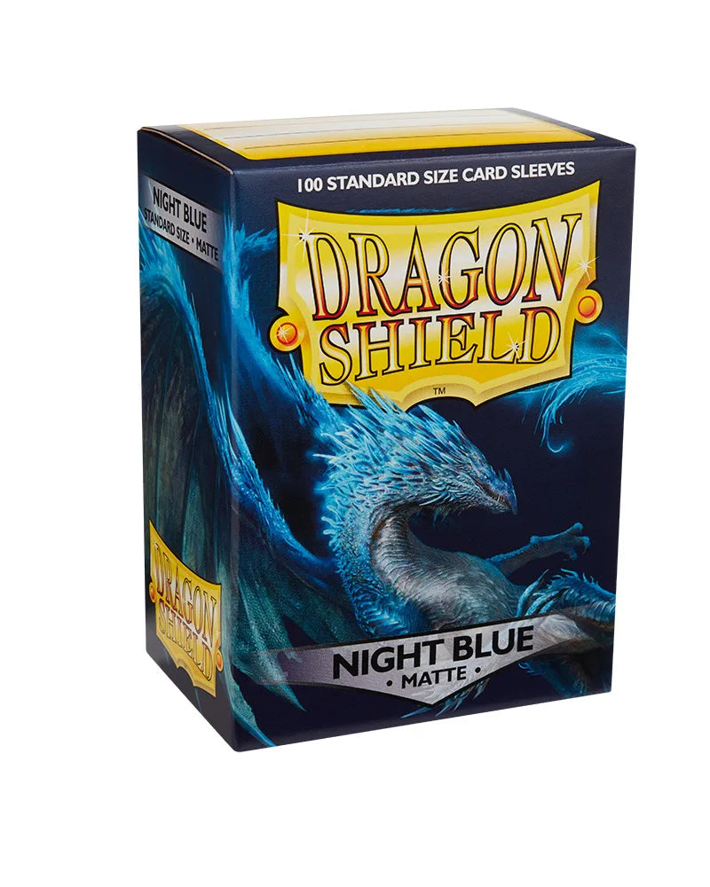 Dragon Shield: Night Blue - Matte Sleeves - Standard Size