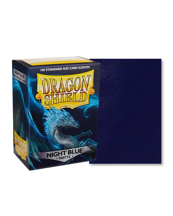 Dragon Shield: Night Blue - Matte Sleeves - Standard Size