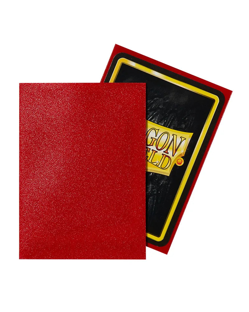 Dragon Shield: Ruby - Matte Sleeves - Standard Size