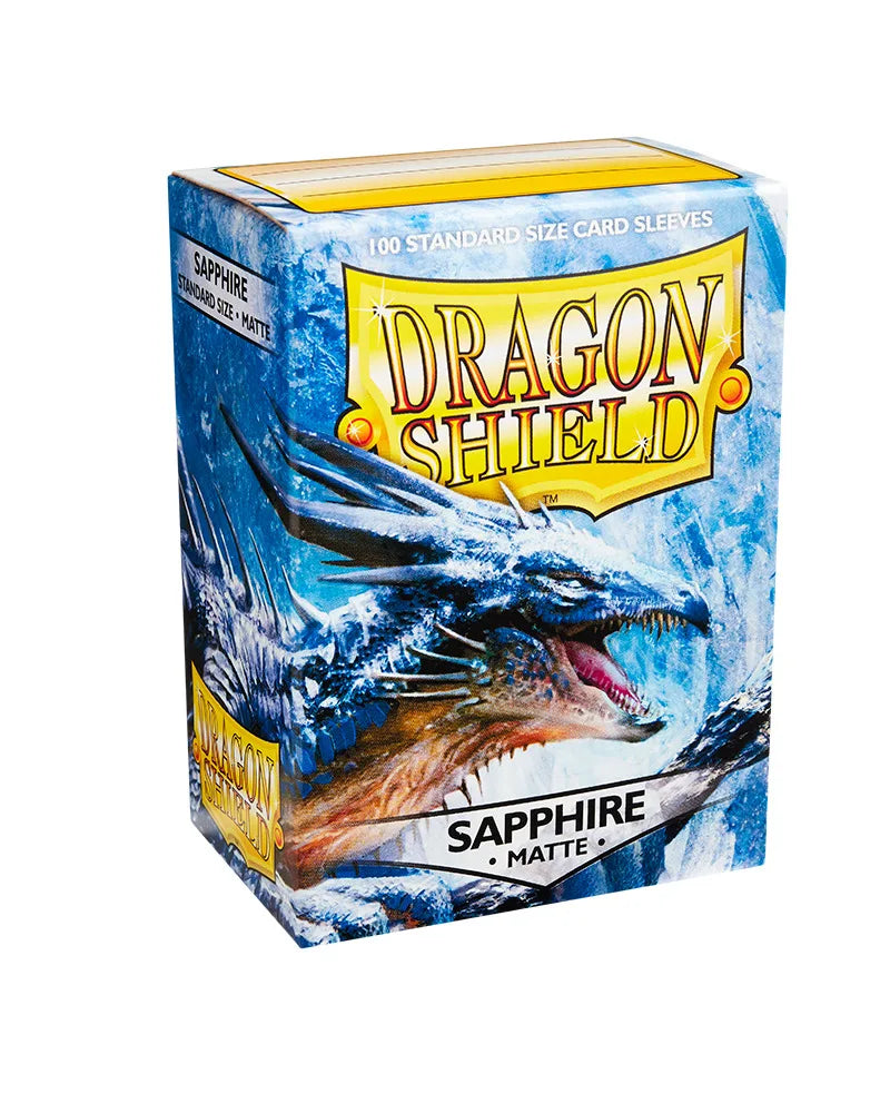 Dragon Shield: Sapphire - Matte Sleeves - Standard Size