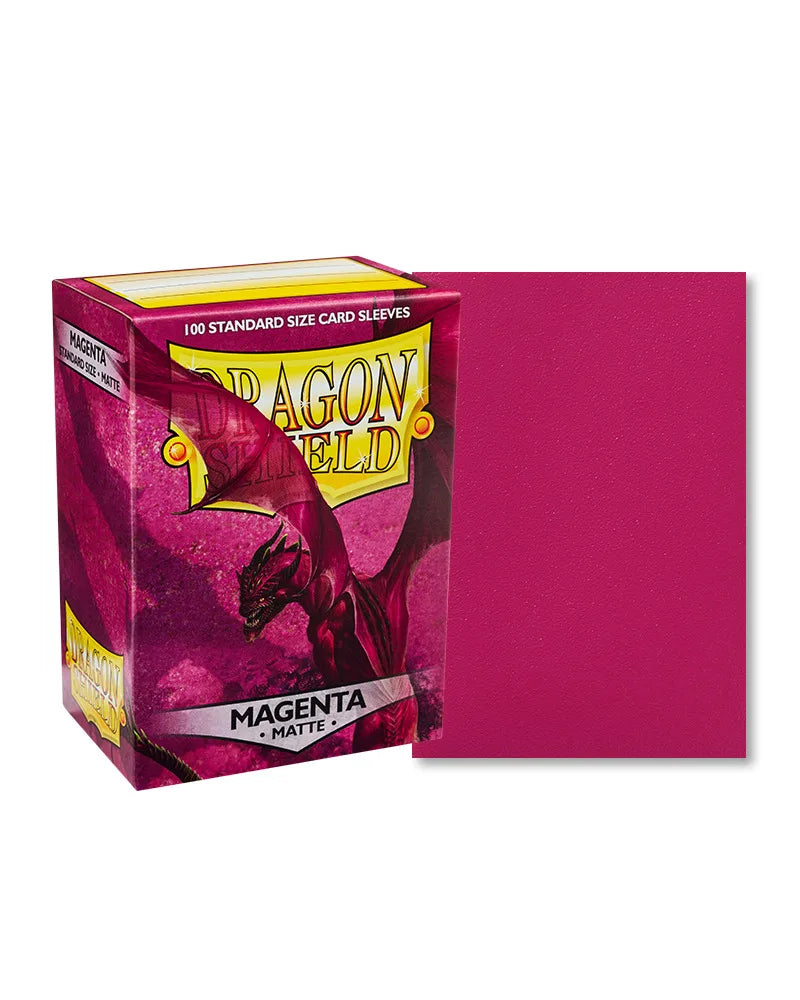 Dragon Shield: Magenta - Matte Sleeves - Standard Size