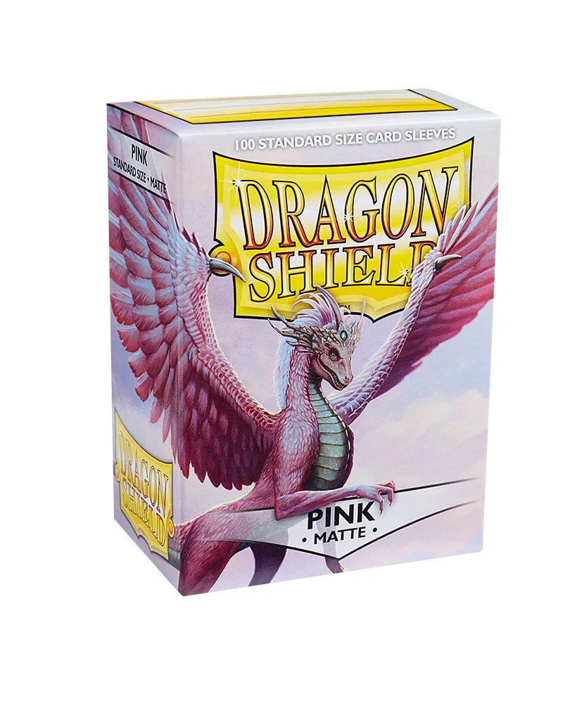 Dragon Shield: Pink - Matte Sleeves - Standard Size