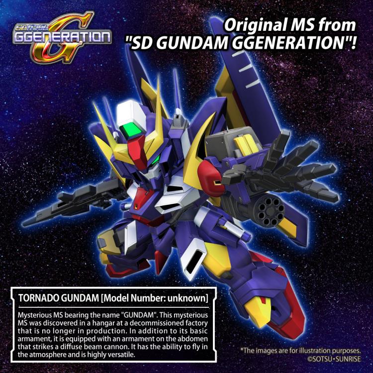 GUNDAM - SD GUNDAM CROSS SILHOUETTE TORNADO GUNDAM