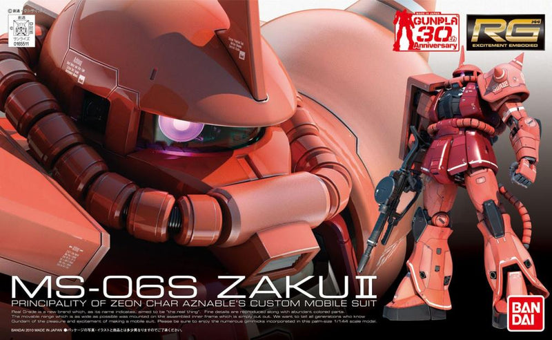 GUNDAM - RG 1/144 MS06S ZAKU II 02 (On Sale!)