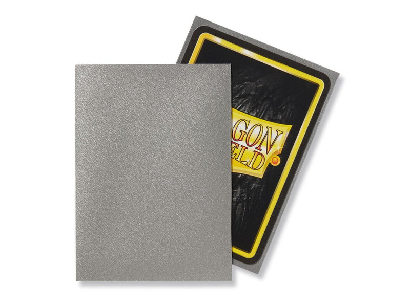 Dragon Shield: Silver - Matte Sleeves - Standard Size