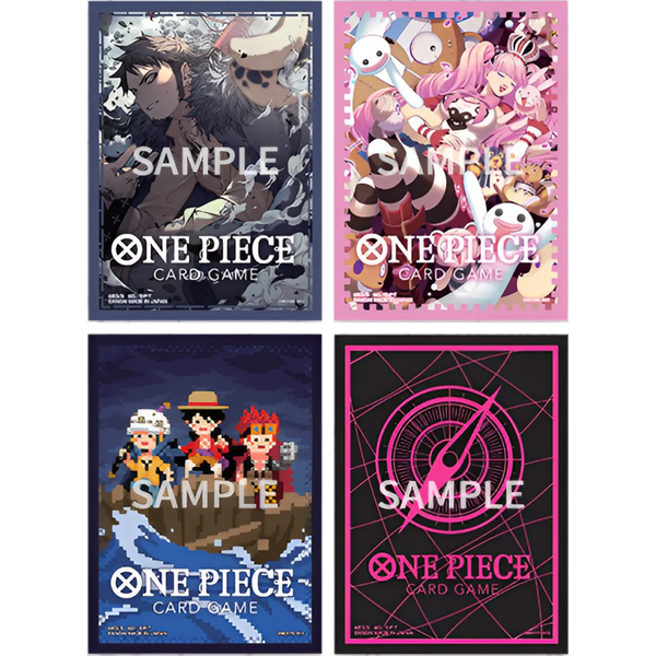 One Piece Card Game Official Sleeves Display Set 6