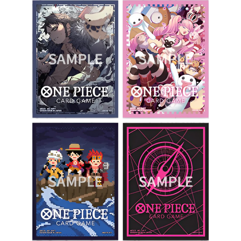 One Piece Card Game Official Sleeves Display Set 6