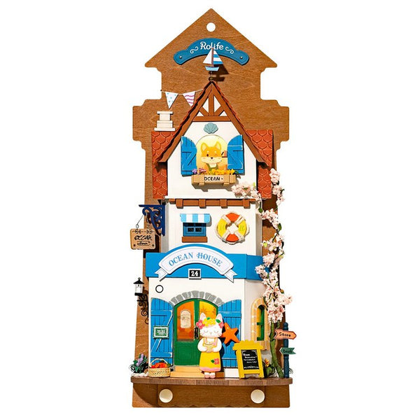 Robotime Rolife Island Dream Villa DIY Wall Hanging Miniature House Kit DS022