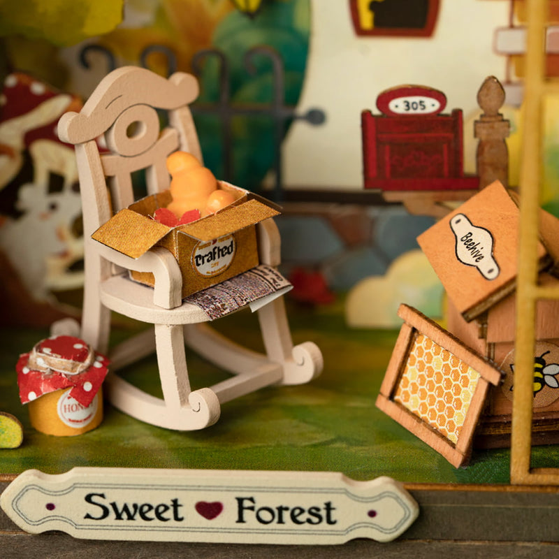 Robotime Rolife Sweet Forest DIY Dollhouse Box Theater DS026