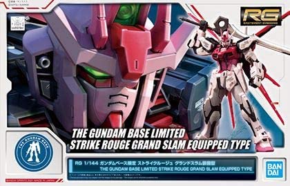 (THE GUNDAM BASE LIMITED) GUNDAM - RG 1/144 STRIKE ROUGE GRAND SLAM EQUIPPED TYPE