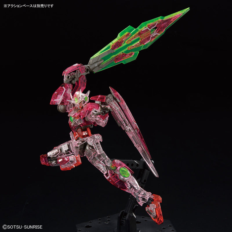 (THE GUNDAM BASE LIMITED) GUNDAM - RG 1/144 00 QAN[T][TRANS-AM CLEAR]