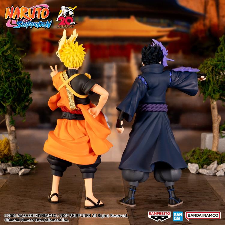 NARUTO SHIPPUDEN UZUMAKI NARUTO FIGURE (ANIMATION 20TH ANNIVERSARY COSTUME)