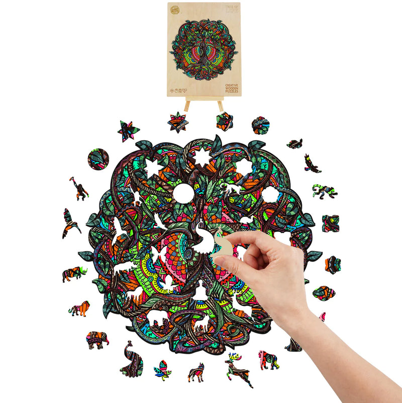 Woodbests - Tree Of Life Wooden Jigsaw Puzzle (160-200pcs)(Pre-Order)