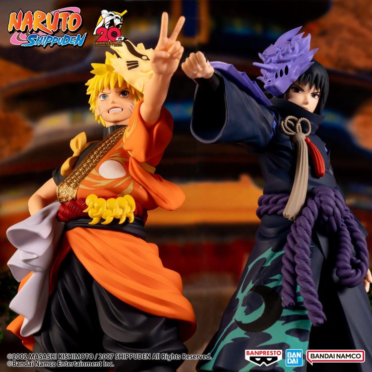 NARUTO SHIPPUDEN UZUMAKI NARUTO FIGURE (ANIMATION 20TH ANNIVERSARY COSTUME)