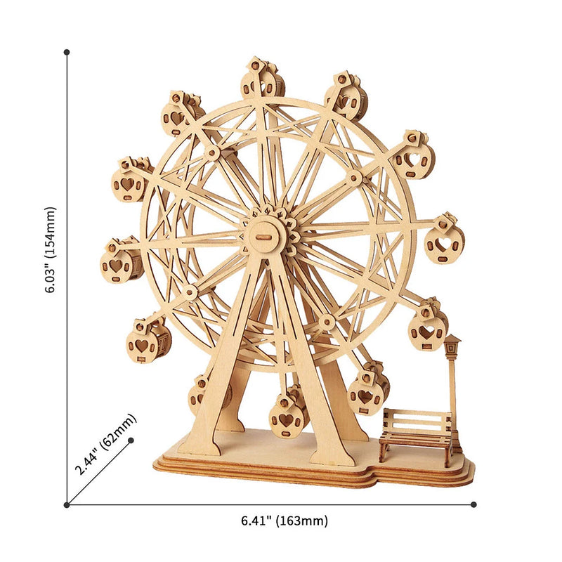 Robotime Rolife Ferris Wheel TG401 3D Wooden Puzzle